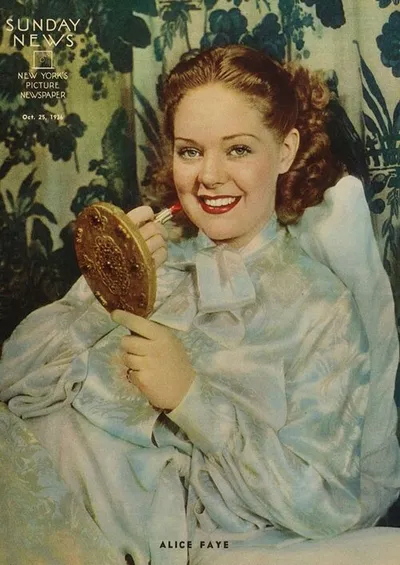 Portrait of Alice Faye