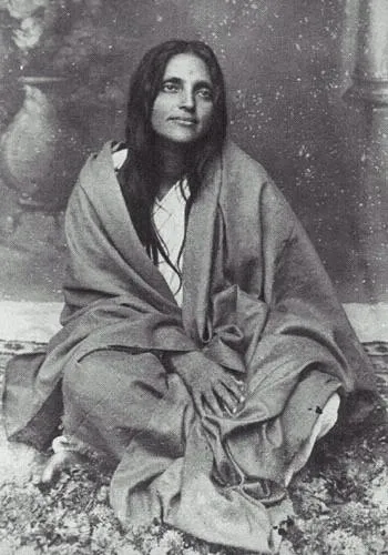 Portrait of Anandamayi Ma