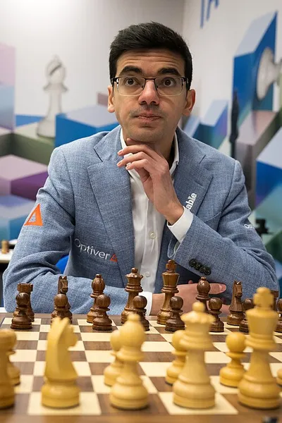 Portrait of Anish Giri