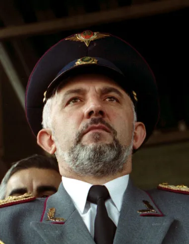 Portrait of Aslan Maskhadov