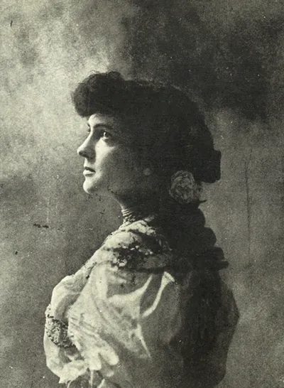 Portrait of Delmira Agustini