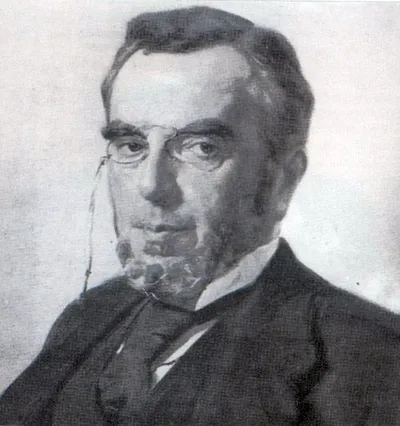 Portrait of Dimitrios Vikelas