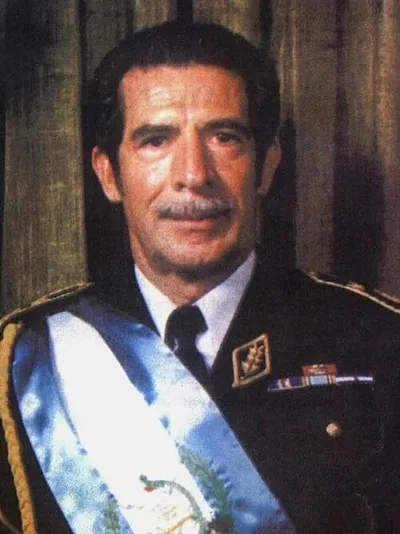 Portrait of Efraín Ríos Montt