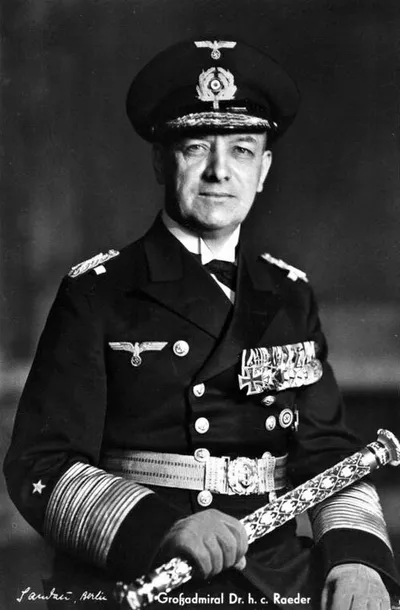Portrait of Erich Raeder