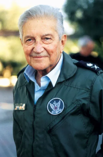 Portrait of Ezer Weizman