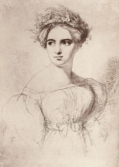Portrait of Fanny Mendelssohn
