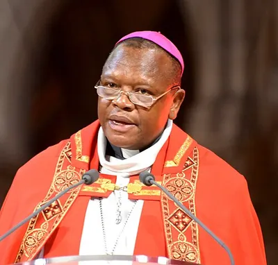 Portrait of Fridolin Ambongo Besungu