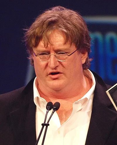 Portrait of Gabe Newell