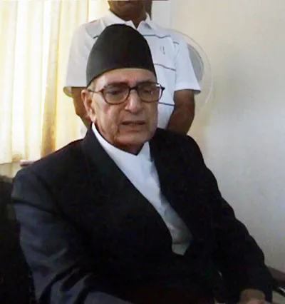 Portrait of Girija Prasad Koirala
