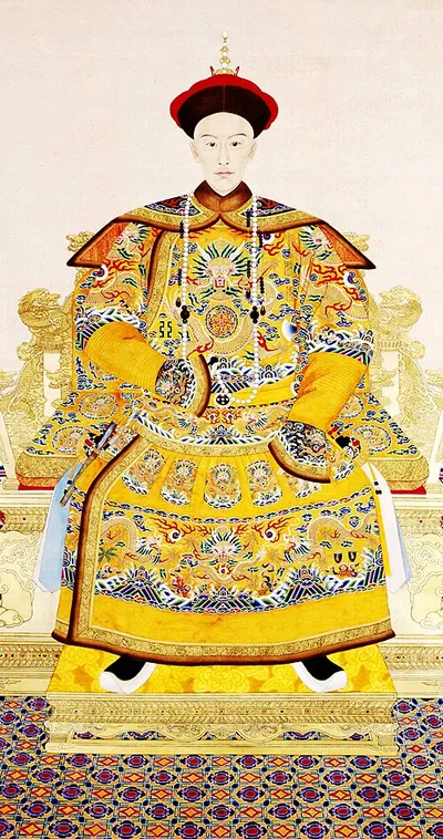 Portrait of Guangxu Emperor