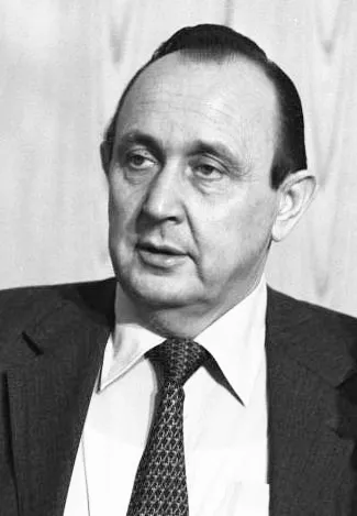 Portrait of Hans-Dietrich Genscher