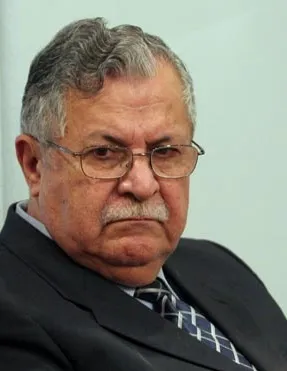 Portrait of Jalal Talabani