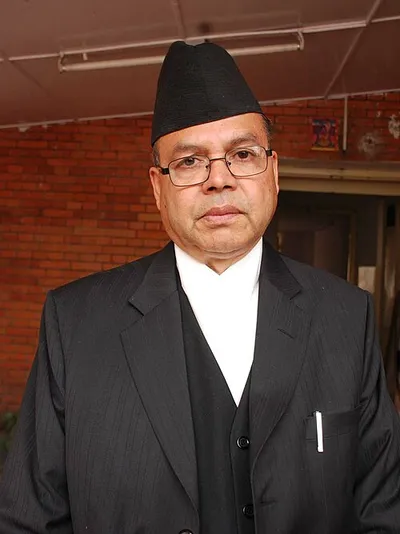 Portrait of Jhala Nath Khanal