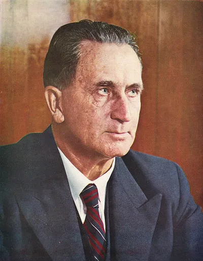 Portrait of Johannes Gerhardus Strijdom