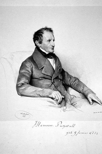 Portrait of Joseph von Hammer-Purgstall