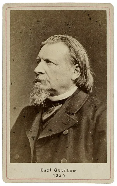 Portrait of Karl Gutzkow