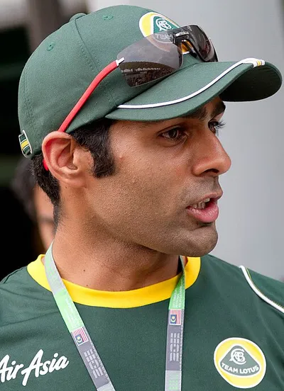 Portrait of Karun Chandhok