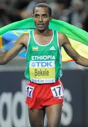 Portrait of Kenenisa Bekele