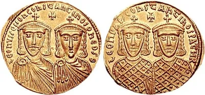 Portrait of Konstantinos VI