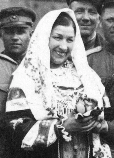 Portrait of Lidia Ruslanova
