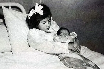 Portrait of Lina Medina