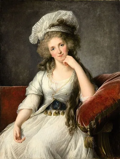Portrait of Louise Marie Adélaïde de Bourbon