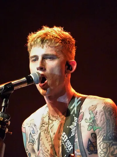 Portrait of Machine Gun Kelly