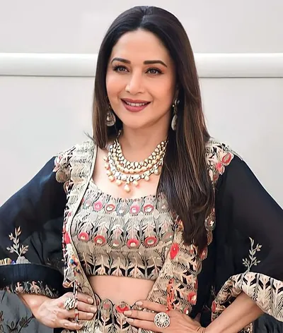 Portrait of Madhuri Dixit
