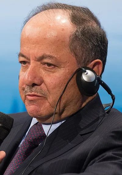 Portrait of Masoud Barzani
