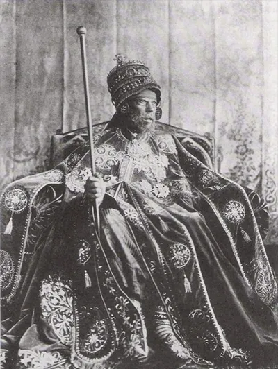 Portrait of Menilek II