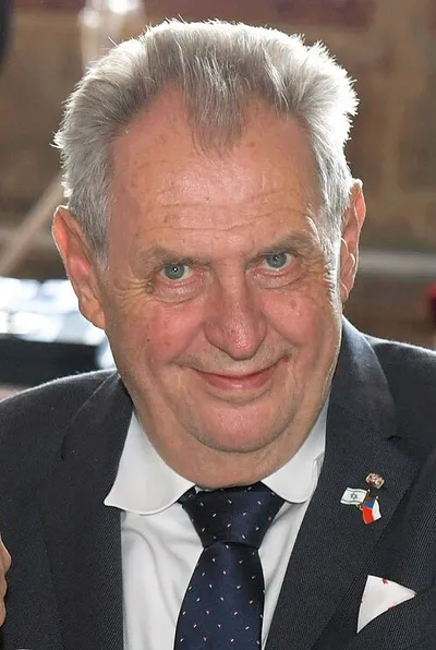 Portrait of Miloš Zeman