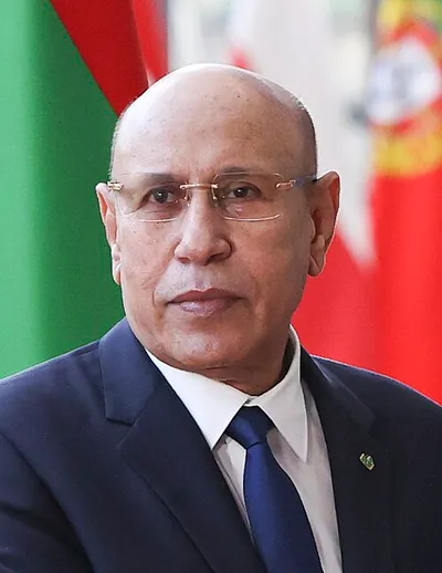 Portrait of Mohamed Ould Ghazouani