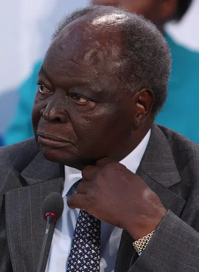 Portrait of Mwai Kibaki