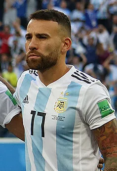 Portrait of Nicolás Otamendi