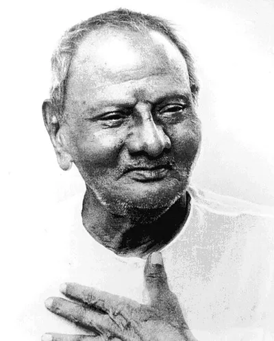 Portrait of Nisargadatta Maharaj