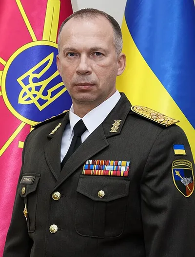 Portrait of Olexander Syrskyi