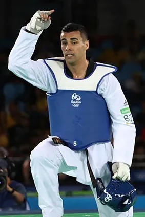 Portrait of Pita Taufatofua