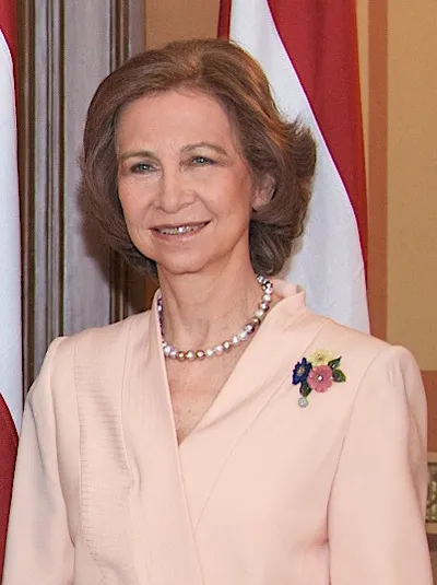 Portrait of Queen Sofía of Spain