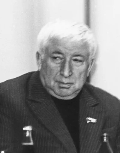Portrait of Rasul Gamzatov