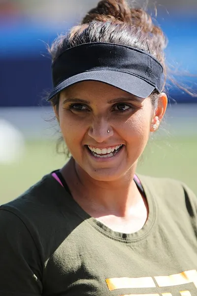 Portrait of Sania Mirza