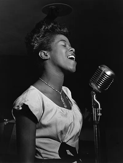 Portrait of Sarah Vaughan