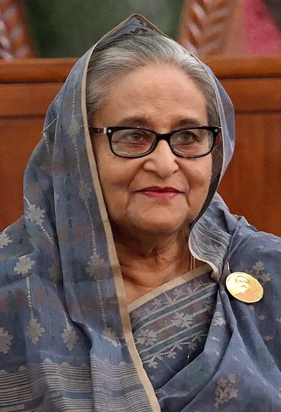 Portrait of Sheikh Hasina