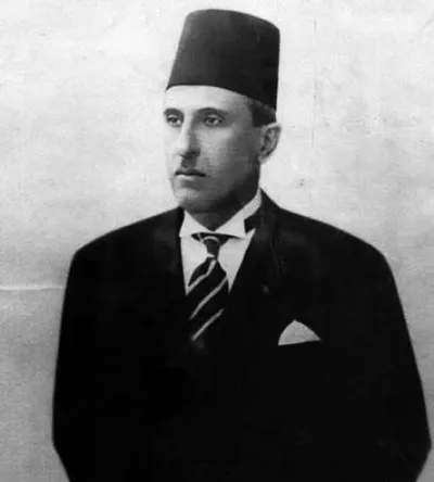 Portrait of Shukri al-Quwatli