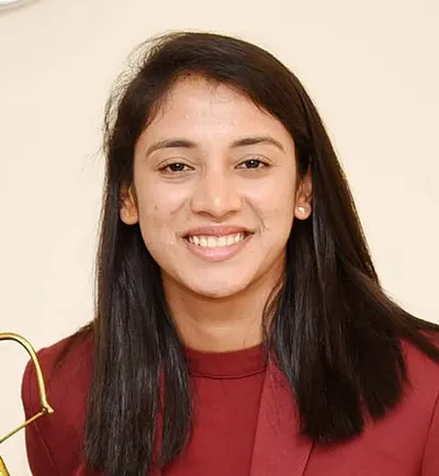 Portrait of Smriti Mandhana
