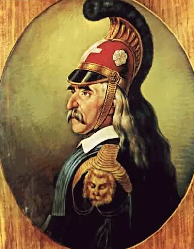 Portrait of Theodoros Kolokotronis