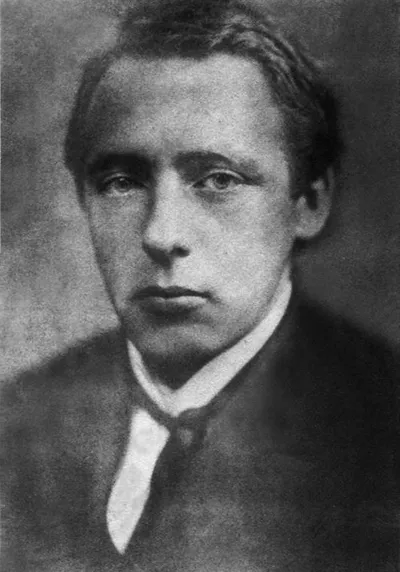 Portrait of Velimir Khlebnikov