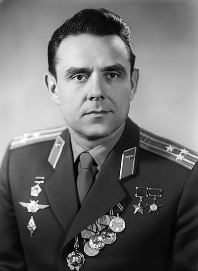 Portrait of Vladimir Komarov
