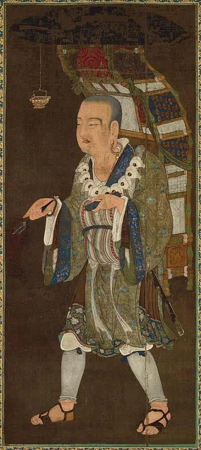 Portrait of Xuanzang