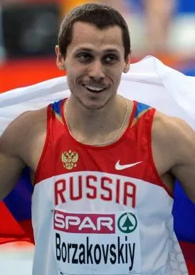 Portrait of Yuriy Borzakovskiy