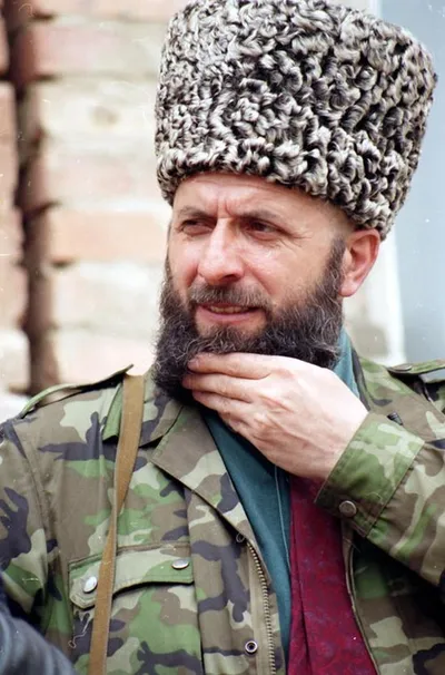 Portrait of Zelimkhan Yandarbiyev